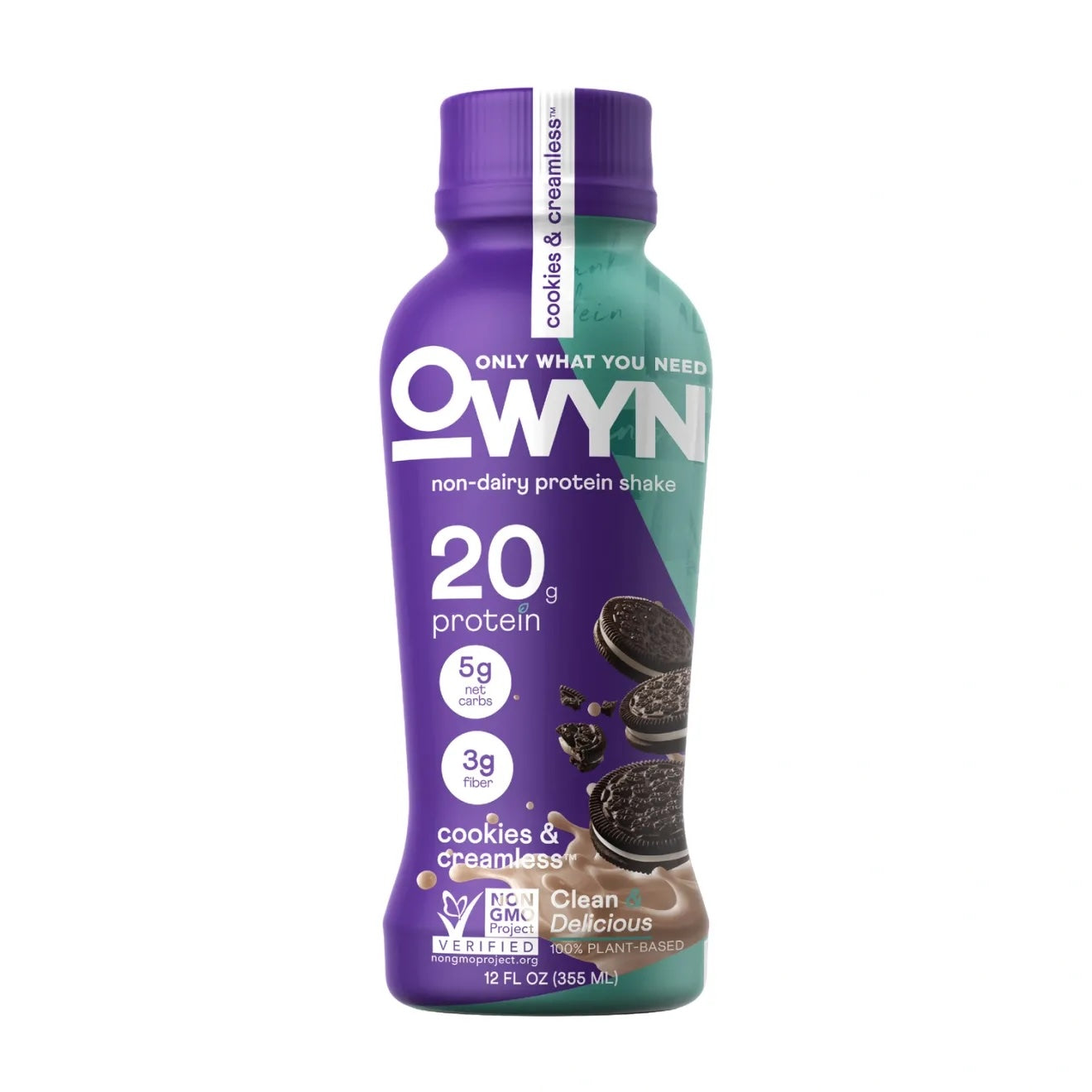 OWYN 20mg Protein Shake • Cookies & Creamless