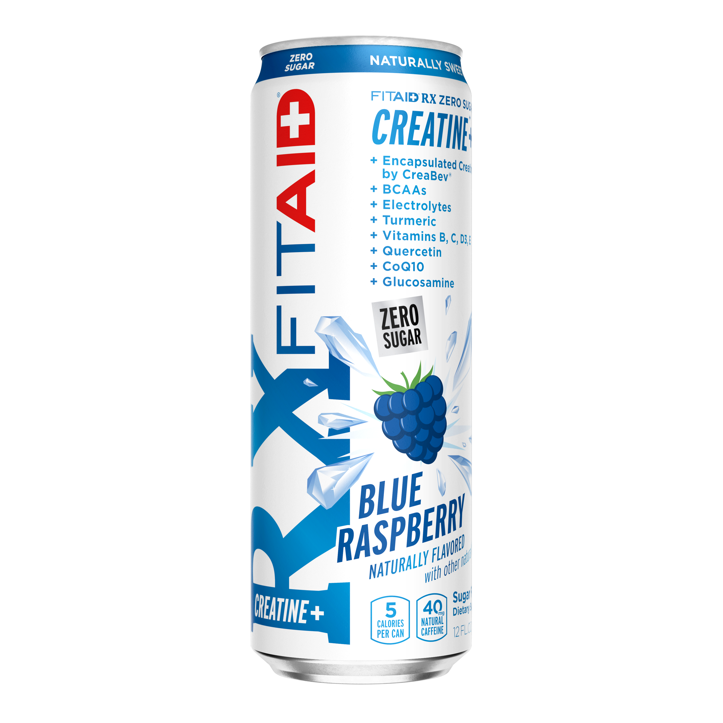 FITAID RX ZERO: Blue Raspberry BRZ-12P (00810047241263)