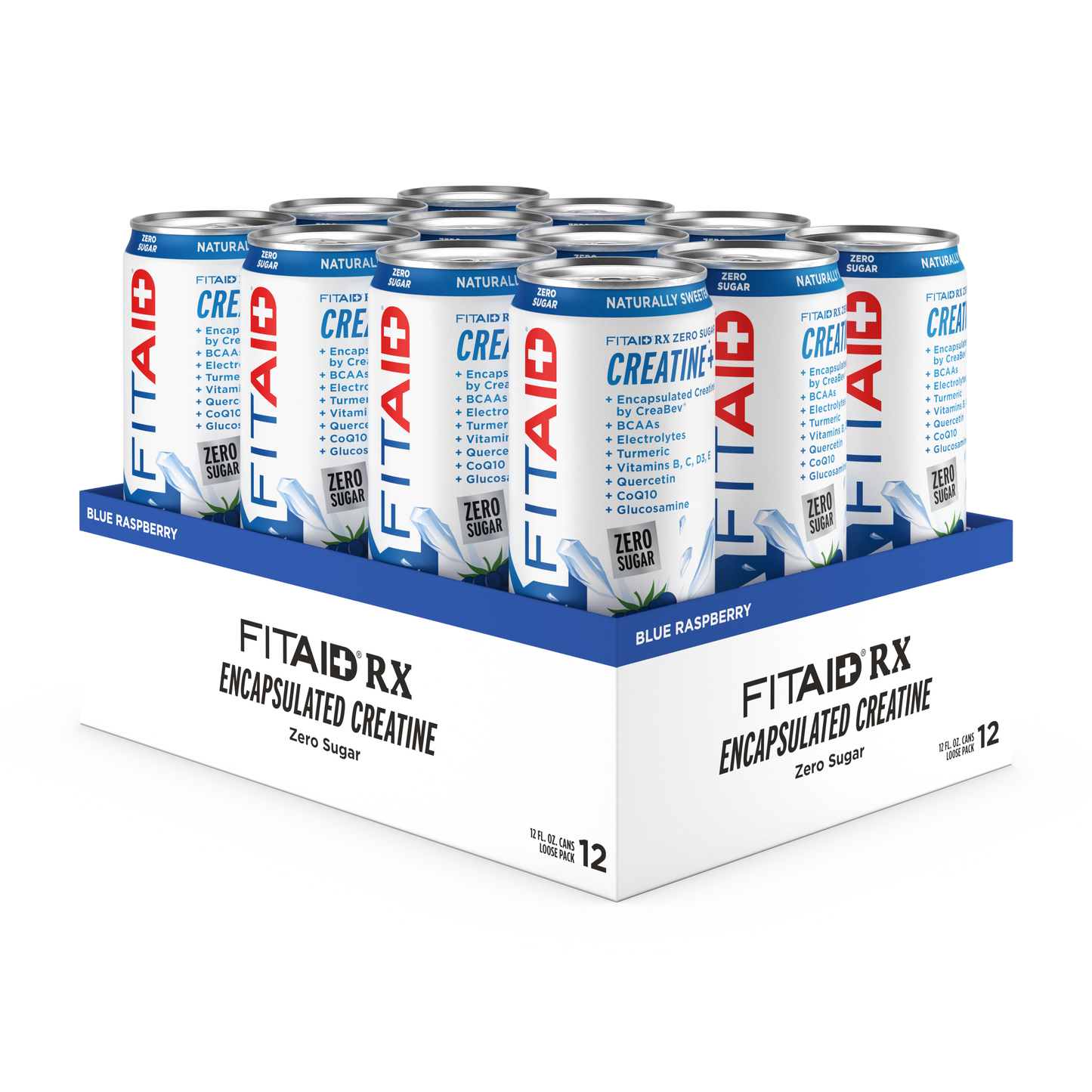 FITAID RX ZERO: Blue Raspberry BRZ-12P (00810047241263)