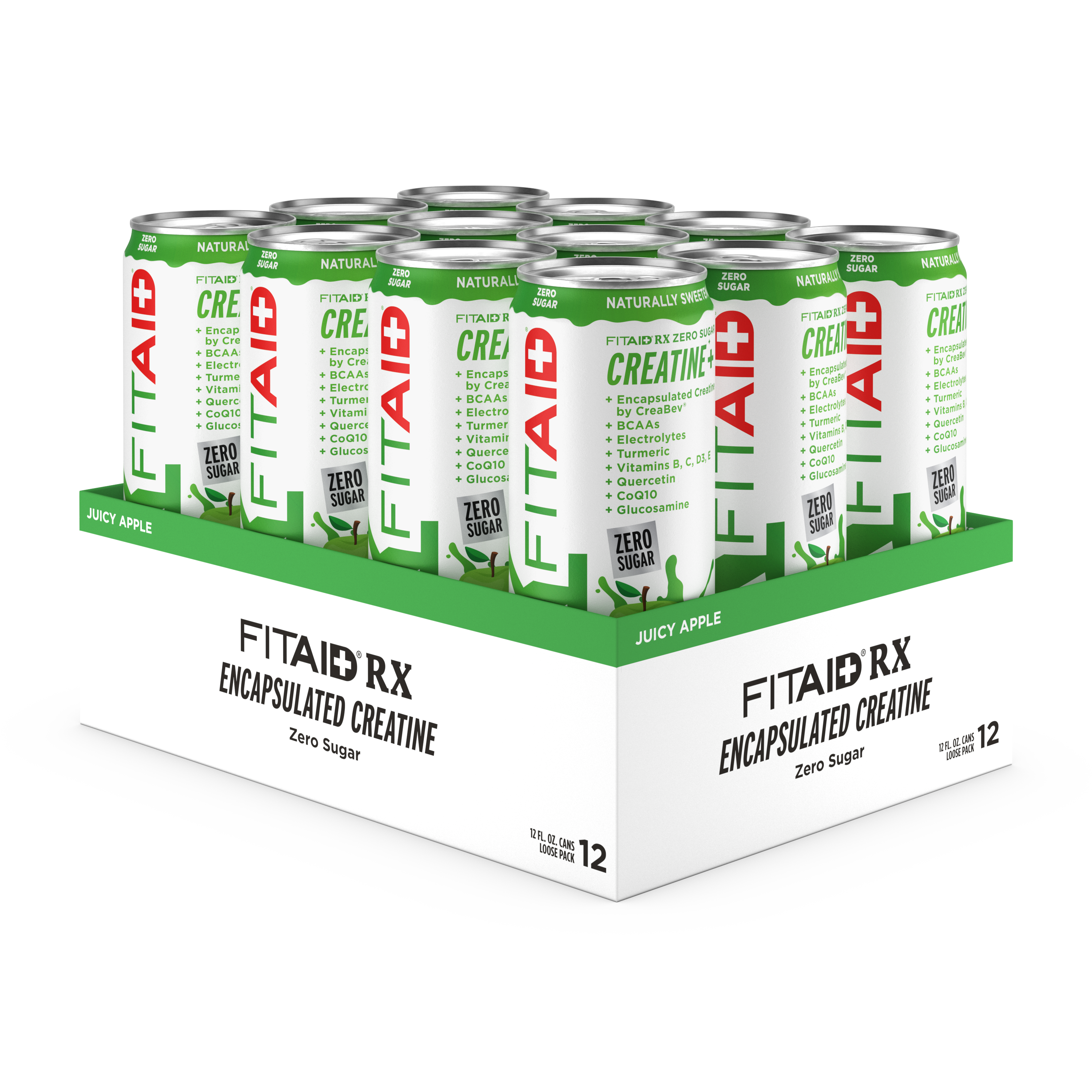 FITAID RX ZERO: Juicy Apple JAZ-12P (00810047241287)