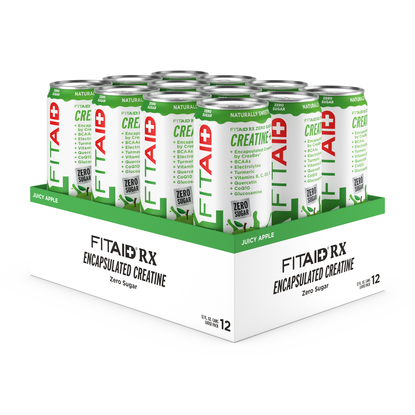 FITAID RX ZERO: Juicy Apple JAZ-12P (00810047241287)