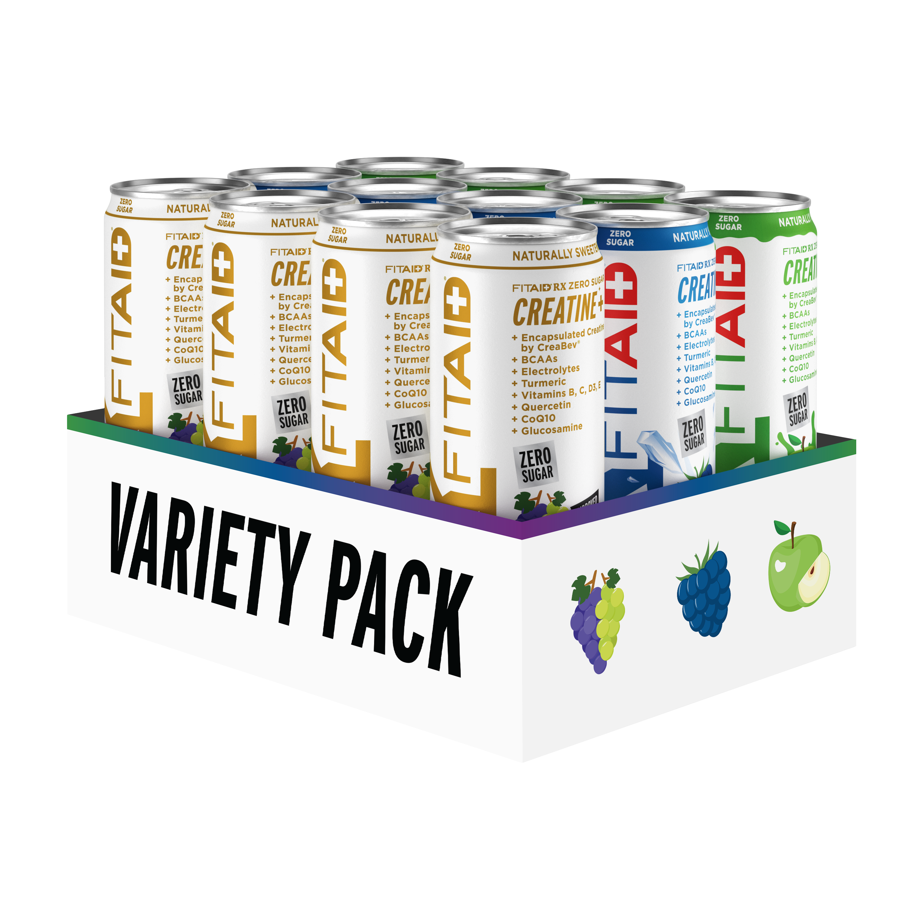 FITAID RX Zero Variety Pack: RXV-12P