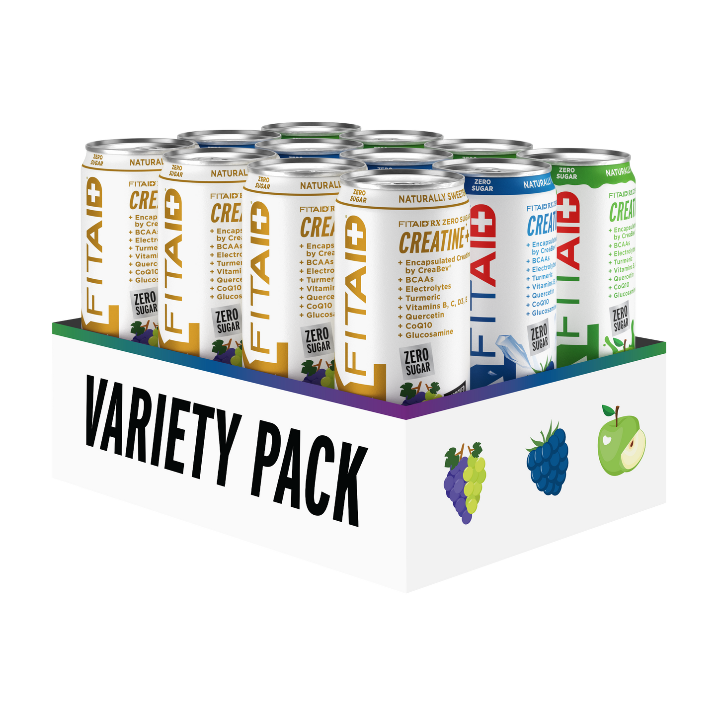 FITAID RX Zero Variety Pack: RXV-12P