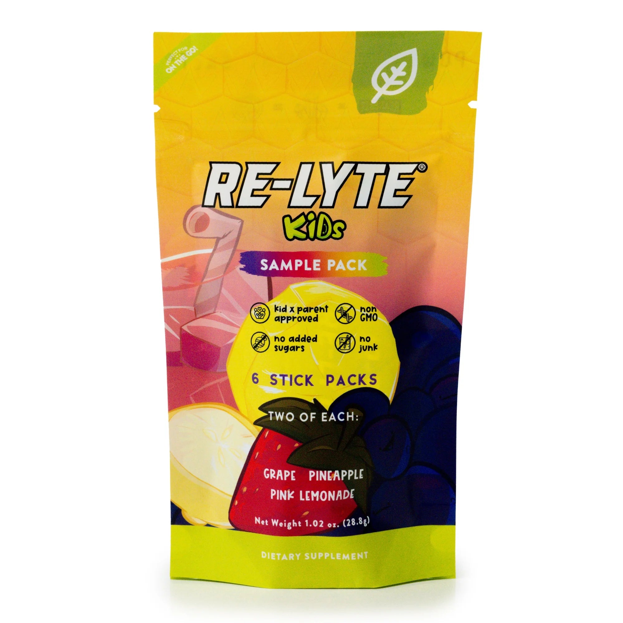 RE-LYTE Kids Hydration Sticks - Sample 6 pack