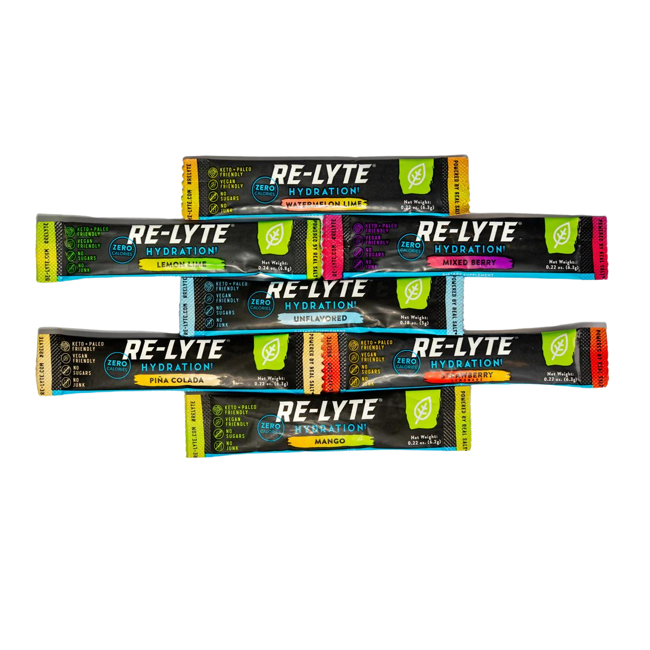 RE-LYTE Hydration Sticks - Variety Pack